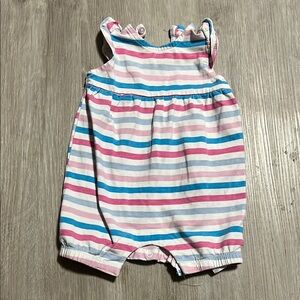 Striped Baby Romper